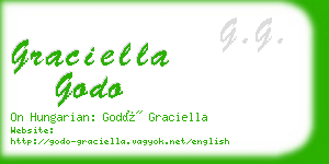 graciella godo business card